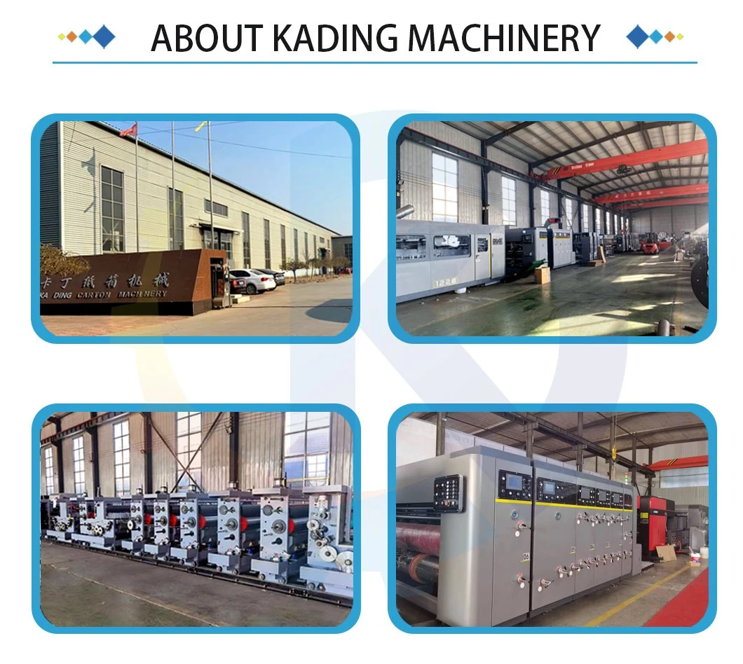 Fully Automatic Customized Carton Making Slotting Flexo Printing Rotary Die Cutting Machine with CE