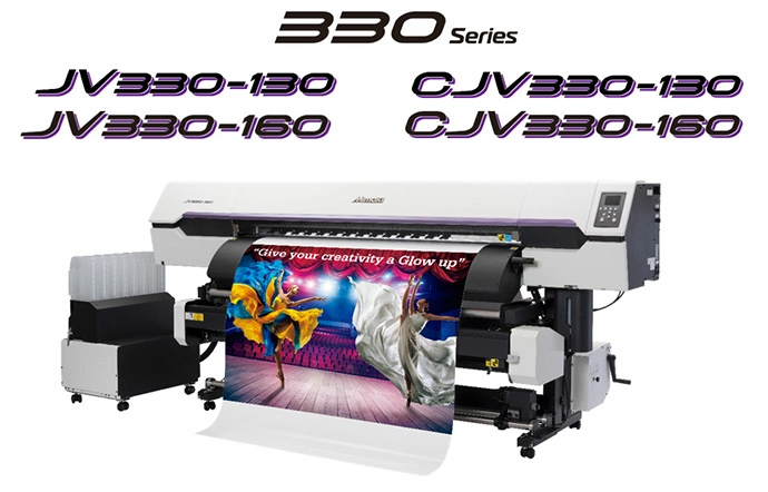 Mimaki New Model Pursuit of New Value Jv330 Series Roll to Roll Eco-Solvent Inkjet Printer Jv330-130/Jv330-160