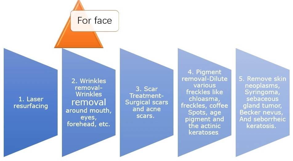 Fractional CO2 Laser Machine Wrinkle Removal 2022 Vaginal Rejuvenation Skin Care Medical Scar Removal Skin Resurfacing Acne Scar Removal Salon Equipment