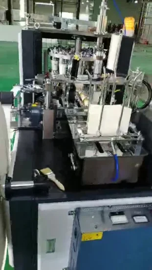 Prezzo della macchina per la formatura di bicchieri di carta usa e getta automatica ad alta velocità da 100 pezzi