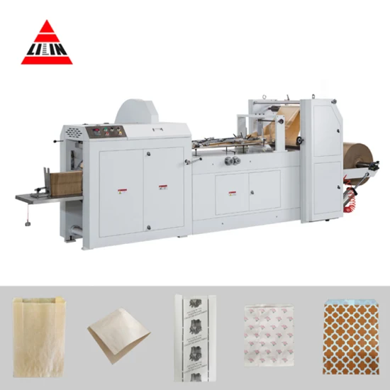 Macchina automatica per la produzione di sacchetti di carta Kraft per sacchetti di pane Lmd-600b